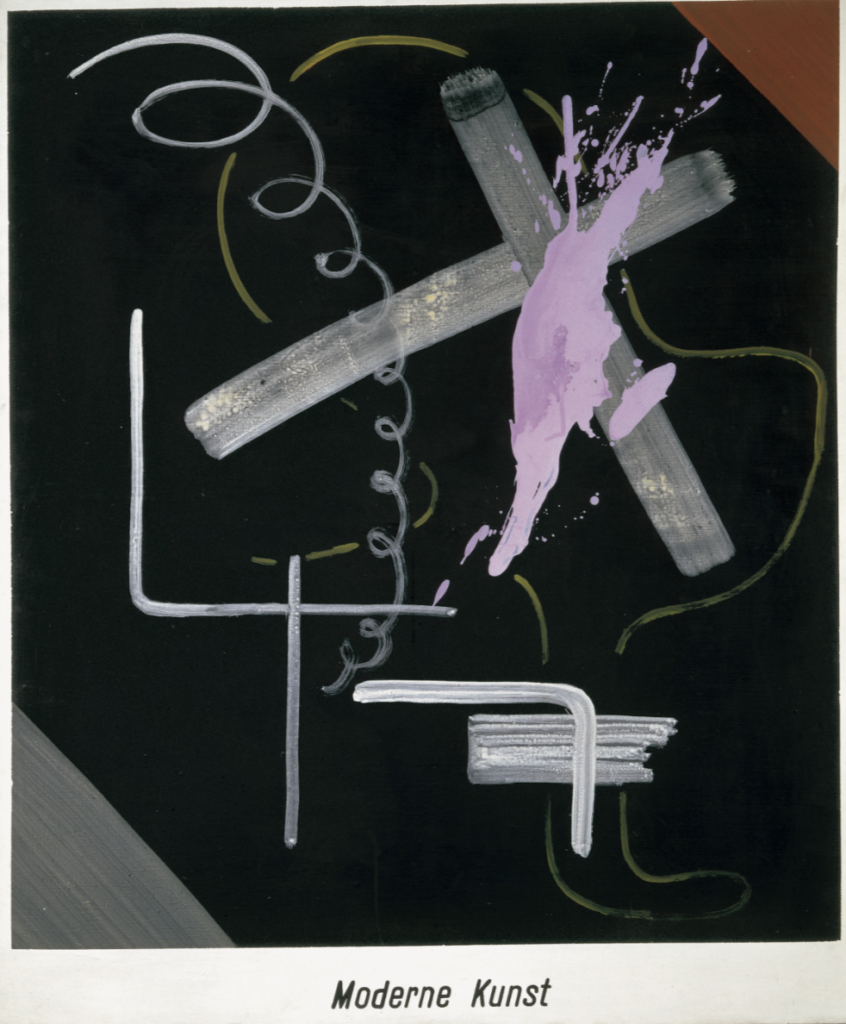 Sigmar Polke, Modern Art 1968 Courtesy of Kenny Schachter 