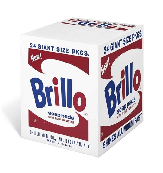 Andy Warhol, Brillo Box (Soap Pads) (1964)
