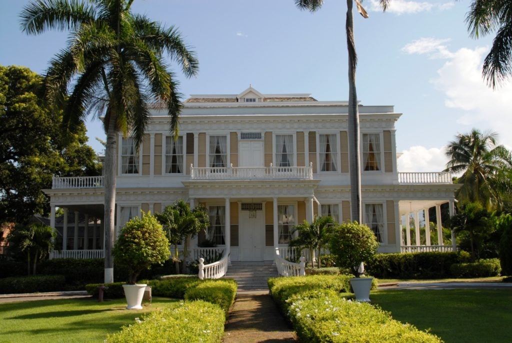 Devon House, one of the venues hosting the Jamaica Biennial. Courtesy Devon House Jamaica
