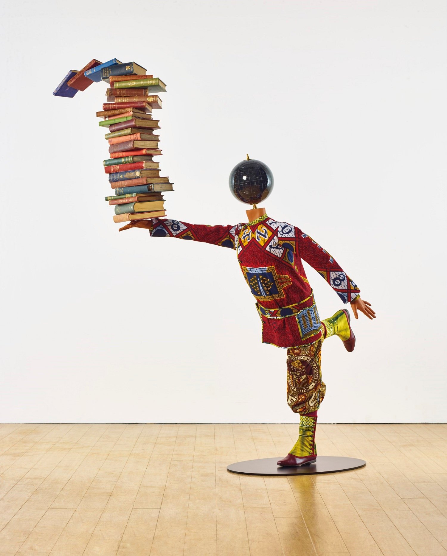 Yinka Shonibare, MBE Boy Balancing Knowledge II (2016). Courtesy CHRISTIE'S IMAGES LTD. 2016