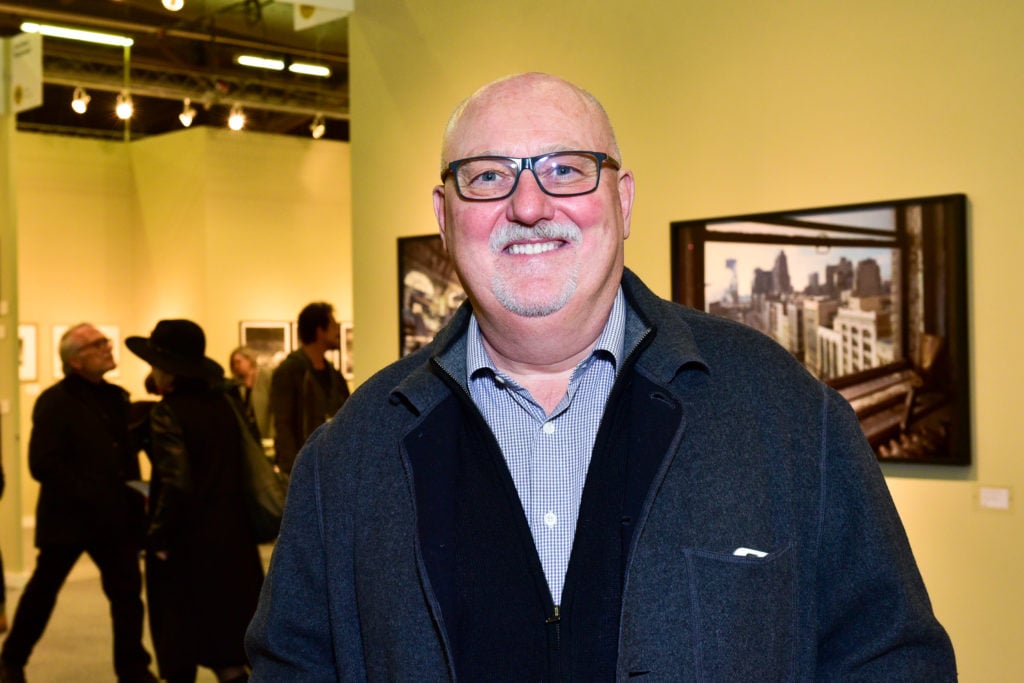 Sean Kelly at the Vernissage for AIPAD. Courtesy of Sean Zanni © Patrick McMullan.