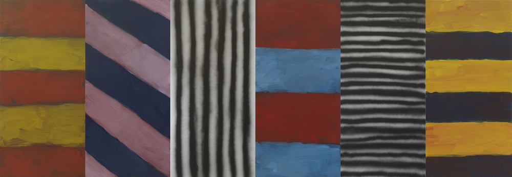 Sean Scully, Blue Note (2016) ©Sean Scully. Courtesy the artist and Cheim and Read.