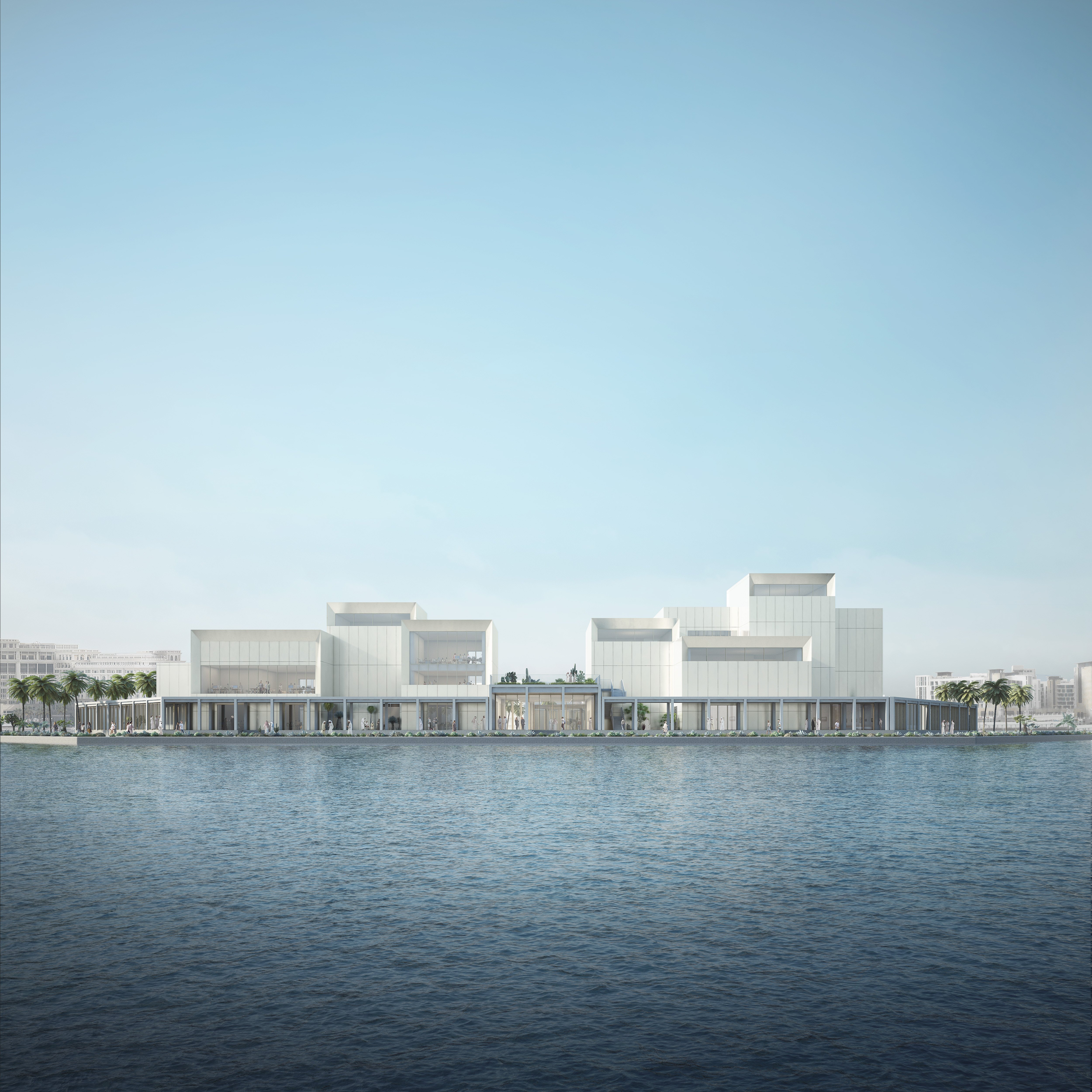 Rendering of Jameel Arts Centre Dubai. Courtesy of Serie.