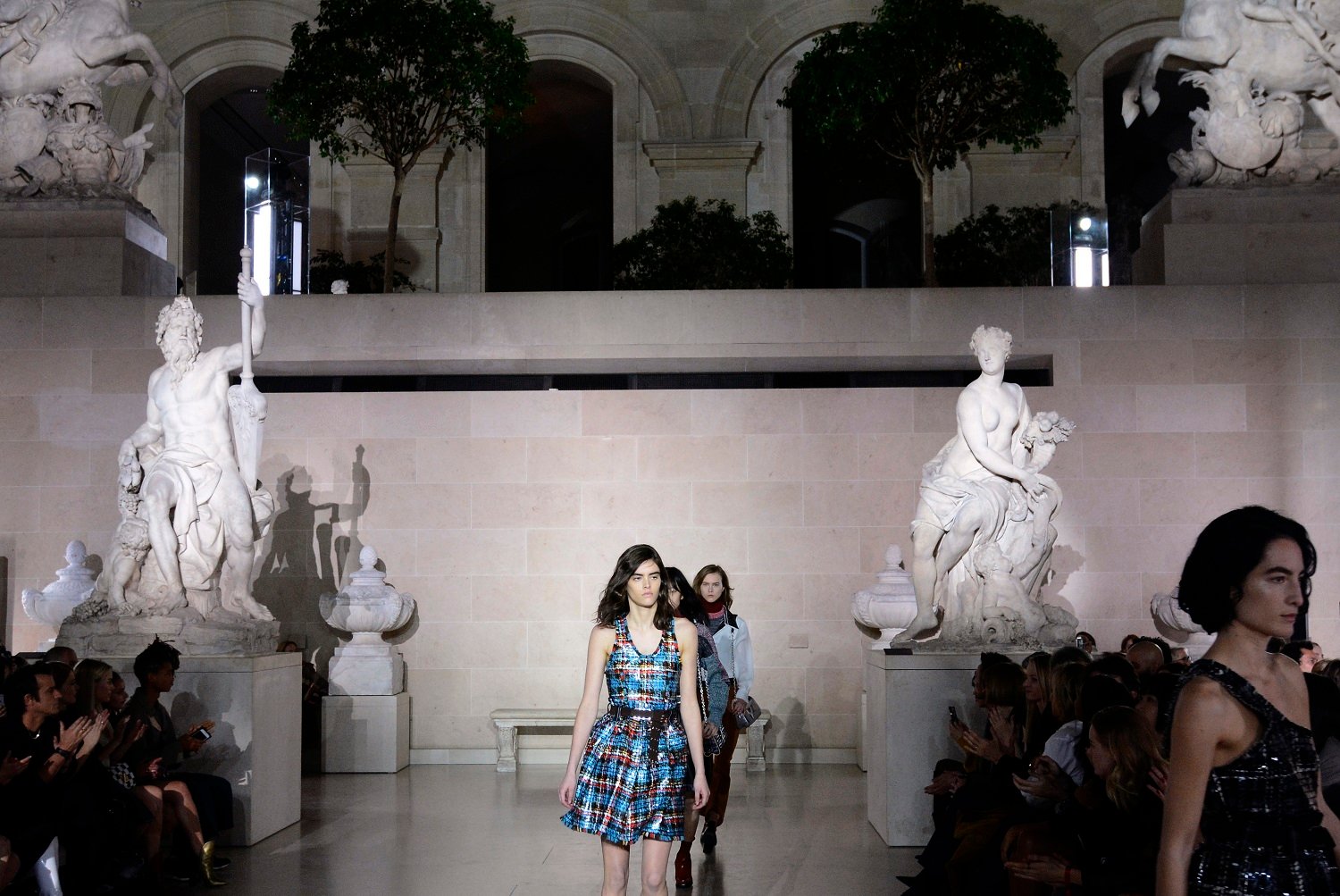 The Louvre Hosts Its First Fashion Show for Paris Fashion Week