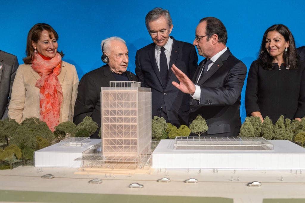 Bernard Arnault Announces Opening Of The Fondation Louis Vuitton