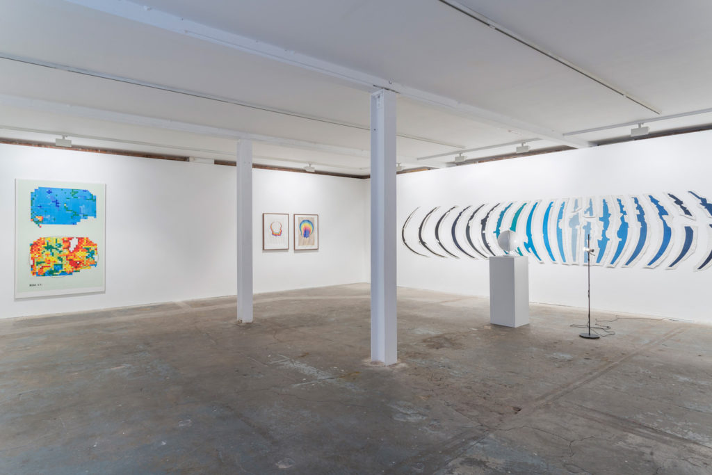 Installation view of KP Brehmer’s recent exhibition at Vilma Gold. Courtesy the gallery.