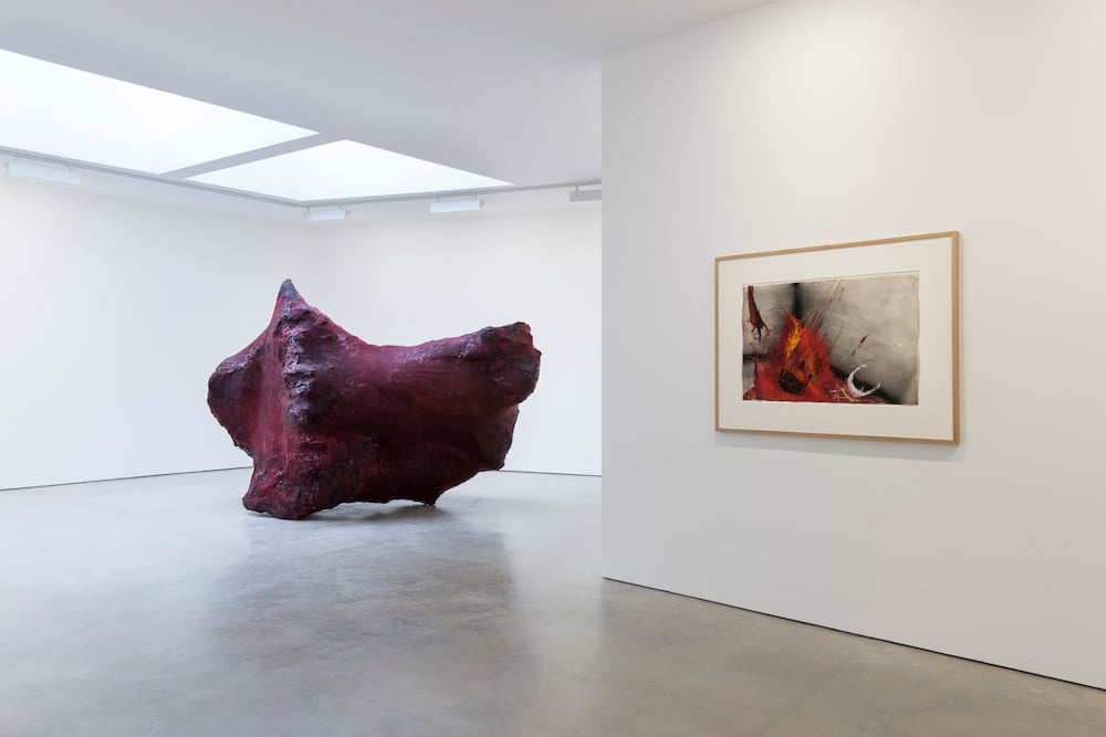 Anish Kapoor, installation view at Lisson Gallery London, March 2017. Photo Dave Morgan, ©Anish Kapoor, courtesy Lisson Gallery.