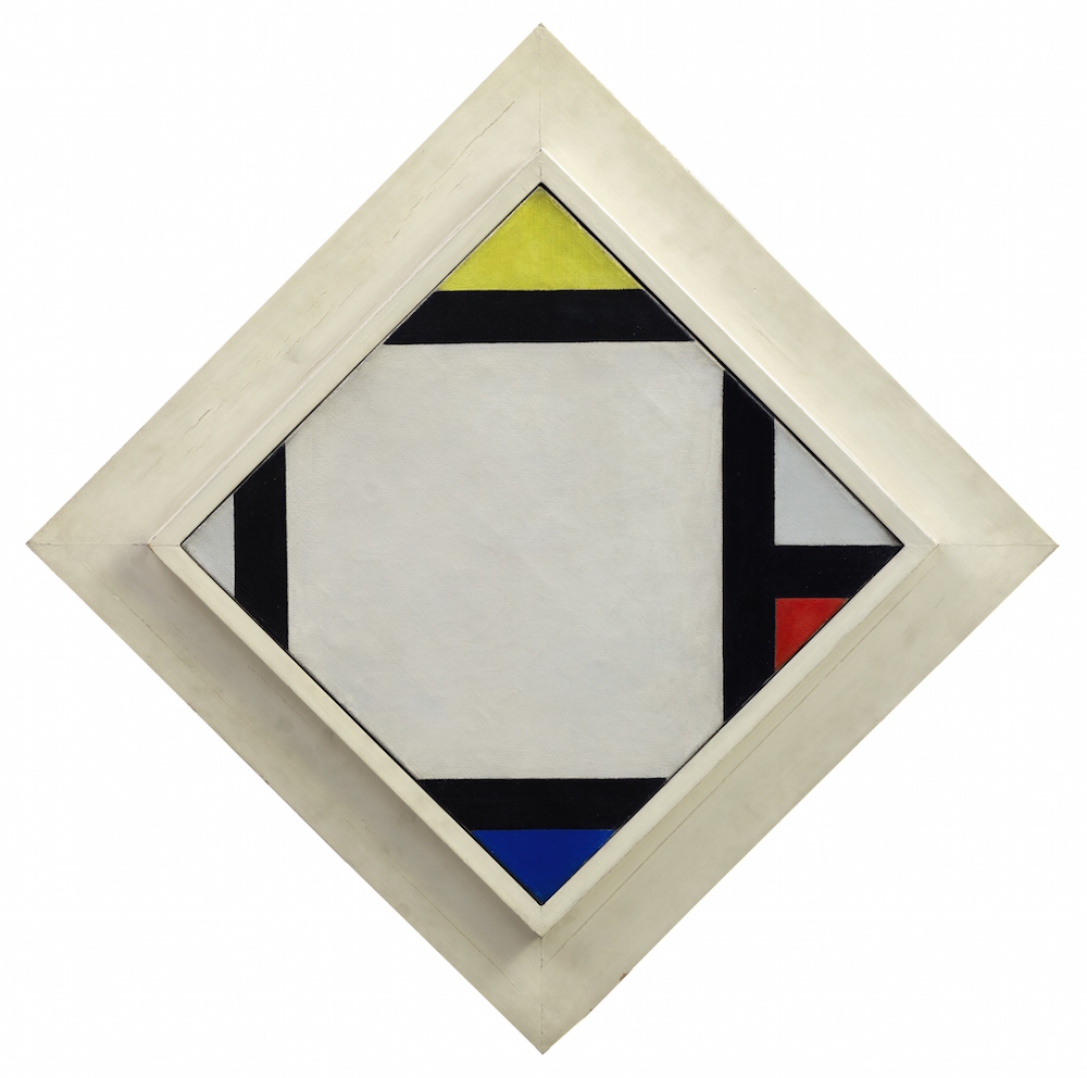 Theo van Doesburg <i>Contra composition vii</i>. Courtesy Sotheby's