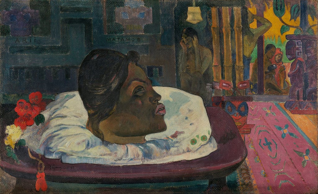 Paul Gauguin, Arii matamoe (The Royal End), 1892. Courtesy of the J. Paul Getty Museum, Los Angeles.