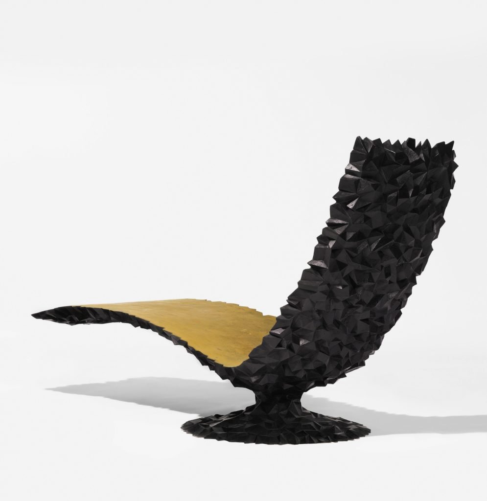 A "Rock" chaise from Studio Job (2007). Courtesy Sotheby's.