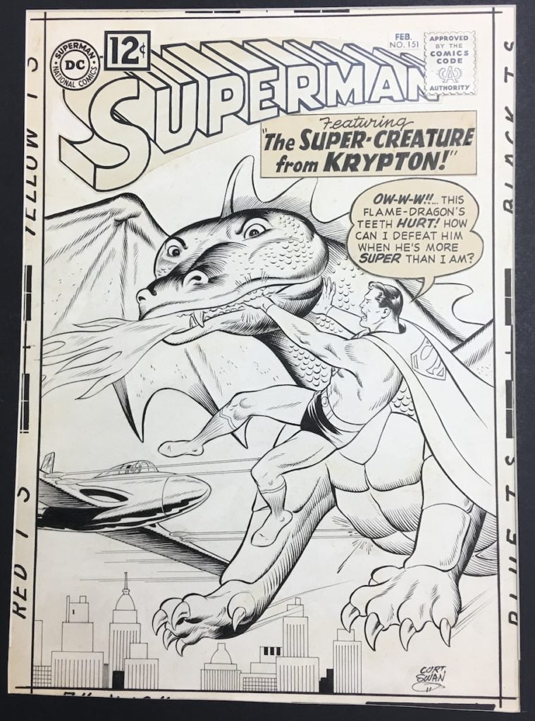 <em>Superman</em> issue 151 (1962). Courtesy of Big Apple Con. 