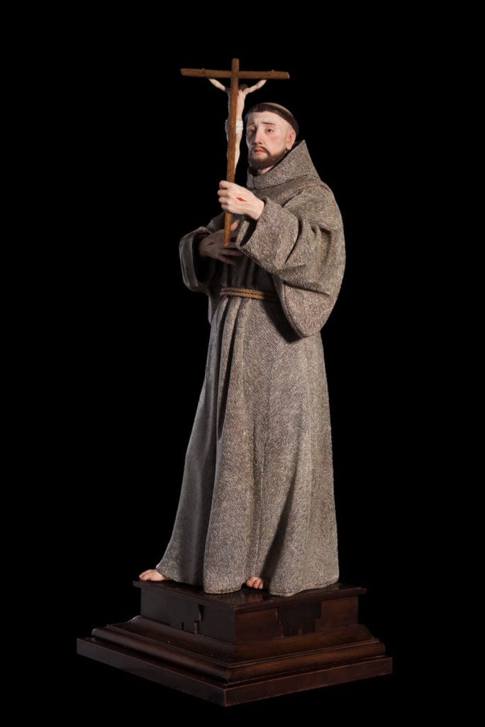 Pedro De Mena, Saint Francis of Assisi Courtesy Colnaghi, London.
