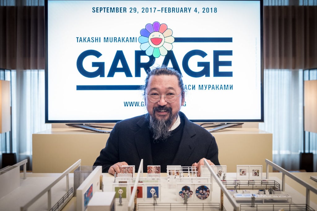 Takashi Murakami. Courtesy of Random Art Workshop, © Garage Museum of Contemporary Art.