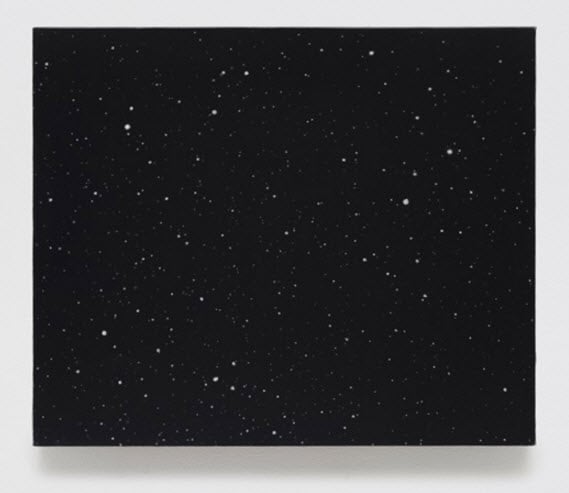 Vija Celmins, Night Sky #20 (2000–2016). Courtesy of Matthew Marks Gallery.