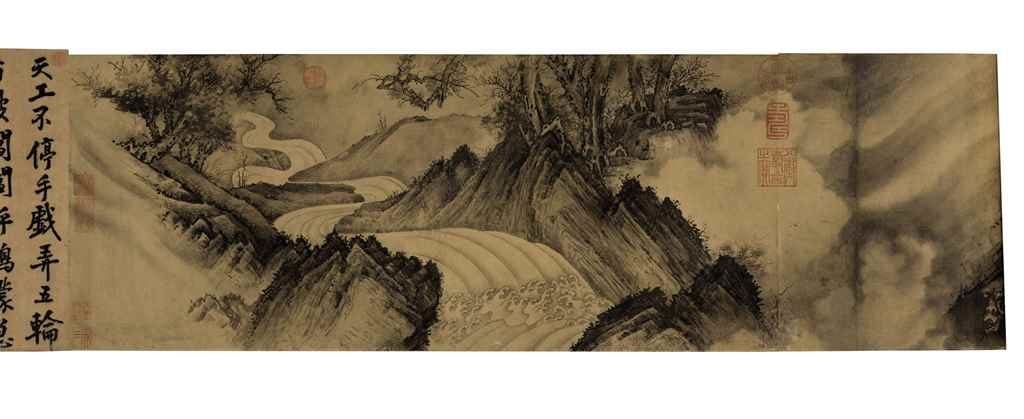 Chen Rong as catalogued in Shiqu Baoji, <em>Six Dragons</em>. Courtesy of Christie's New York. 