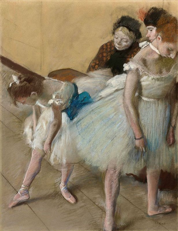 Edgar Degas, Dance Examination (Examen de Danse), 1880. Courtesy of the Denver Art Museum.