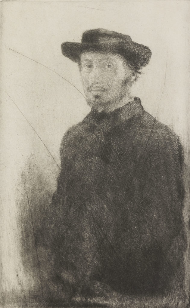 Edgar Degas, Autoportrait. Courtesy of the Denver Art Museum.