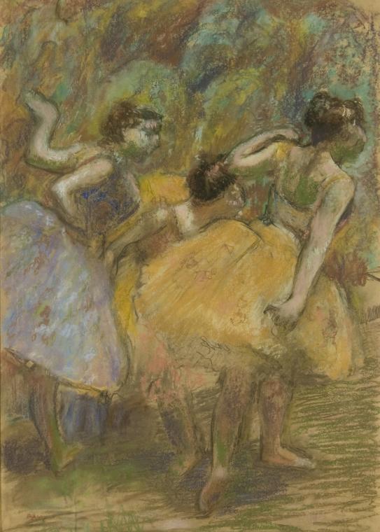 Edgar Degas, Dancers (circa 1900). Courtesy of the Denver Art Museum/Memorial Art Gallery of the University of Rochester.