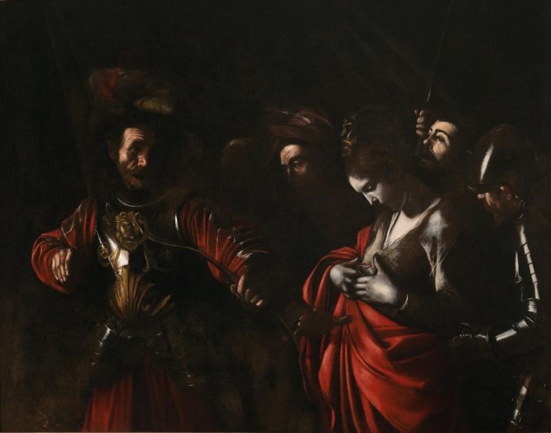 Caravaggio, <i>The Martyrdom of Saint Ursula</i> (1610). Courtesy the Metropolitan Museum of Art. Intesa Sanpaolo Collection, Palazzo Zevallos Stigliano, Naples