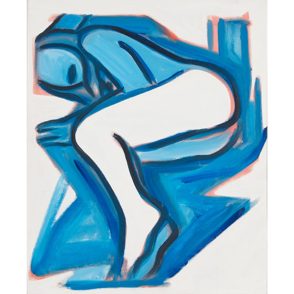 Tom Wesselmann, Study for Blue Nude #14 (2000). Courtesy Freemans Auction.