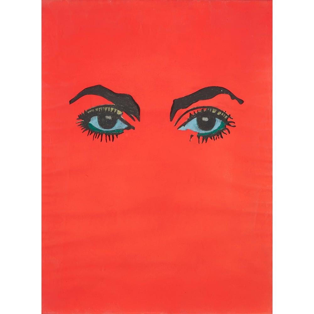 Martial Raysse, <i>Eyes</i> (1963). Courtesy Frreman's Auction.