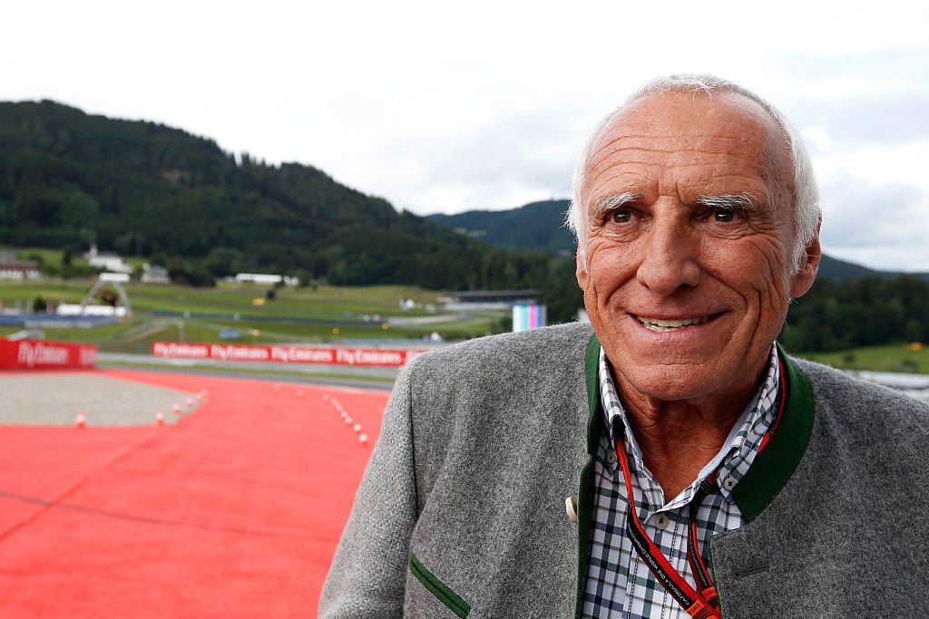 Red Bull CEO Dietrich Mateschitz at Red Bull Ring on June 20, 2015 in Spielberg, Austria. Photo by Charles Coates/Getty Images