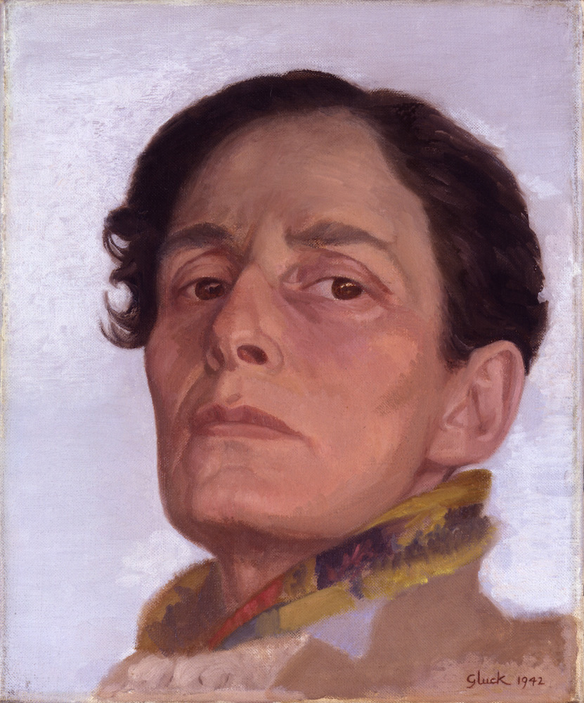 Hannah Gluckstein, Gluck (1942). Photo ©National Portrait Gallery.