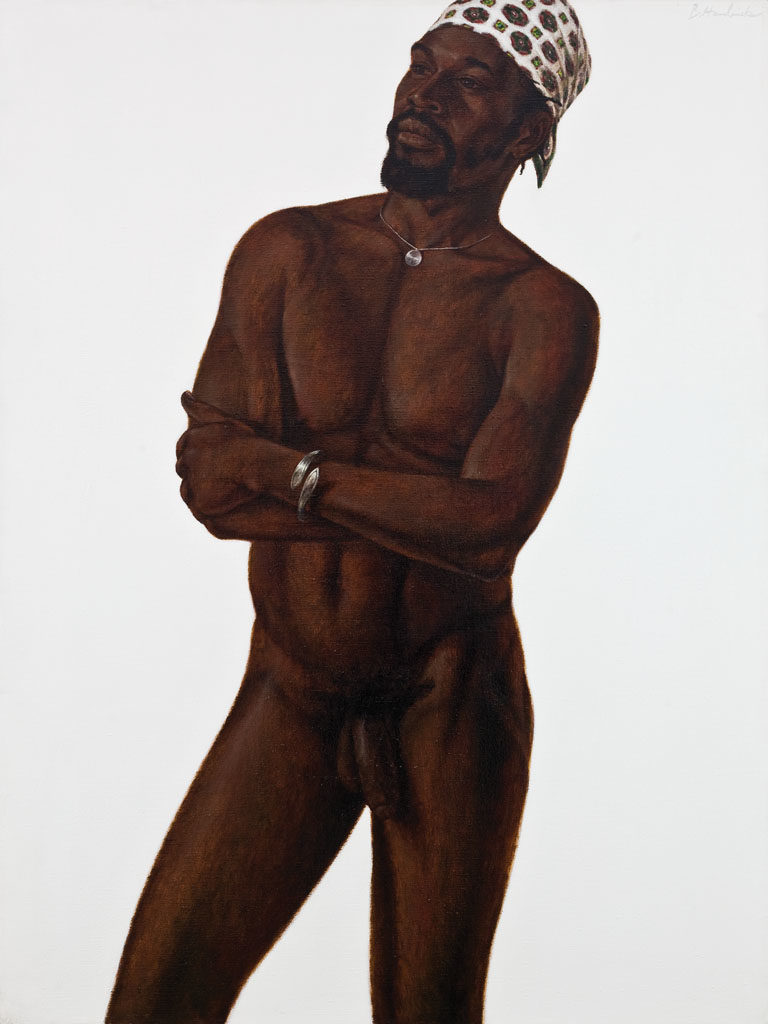 Barkley L. Hendricks, Fast Eddie (1975). Courtesy the artist and 30 Americans.