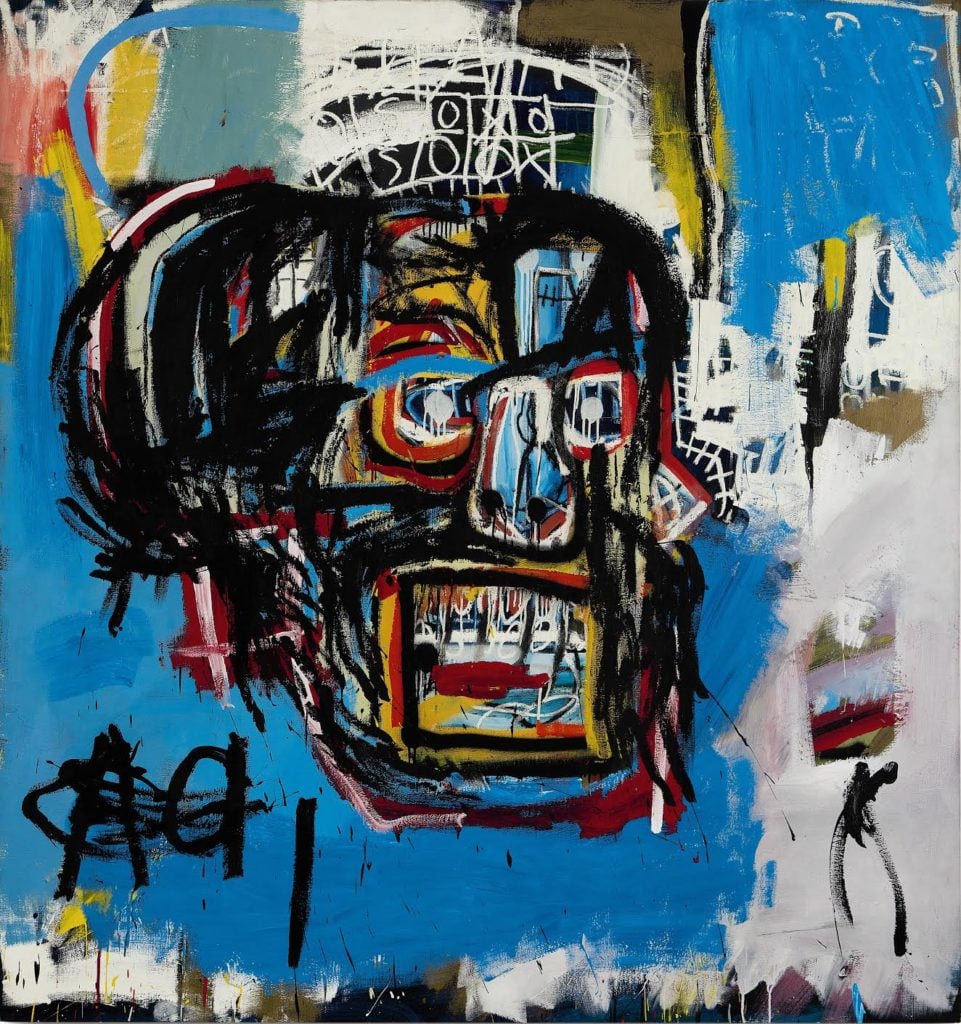 Jean Michel-Basquiat, Untitled (1982). Courtesy of Sotheby's New York.