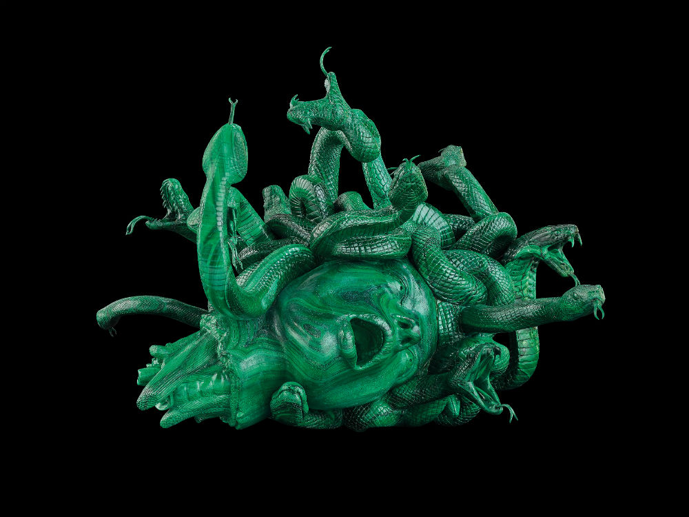 Damien Hirst, The Severed Head of Medusa. Image: Photographed by Prudence Cuming Associates © Damien Hirst and Science Ltd. All rights reserved, DACS/SIAE 2017