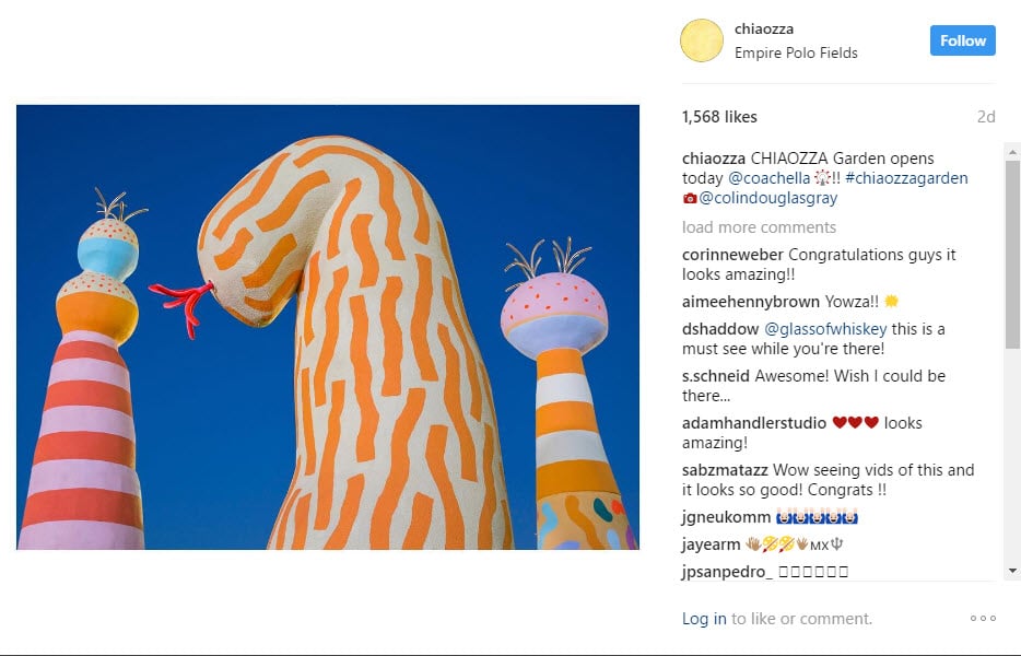 Art duo CHIAOZZO posting their fantastical botanical creations on Instagram. Photo courtesy Instagram.