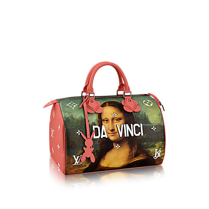 Jeff Koons's "Masters"S Speedy 30 bag for Louis Vuitton. Image courtesy Louis Vuitton.