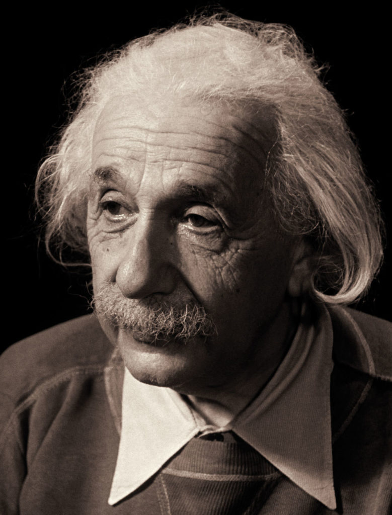 Marcel Sternberger, Albert Einstein, Princeton, New Jersey, 1950. © Stephan Loewentheil.