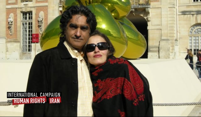 Karan Vafadari, an Iranian-American national and his wife Afarin Niasari. Courtesy Center for human Rights in Iran