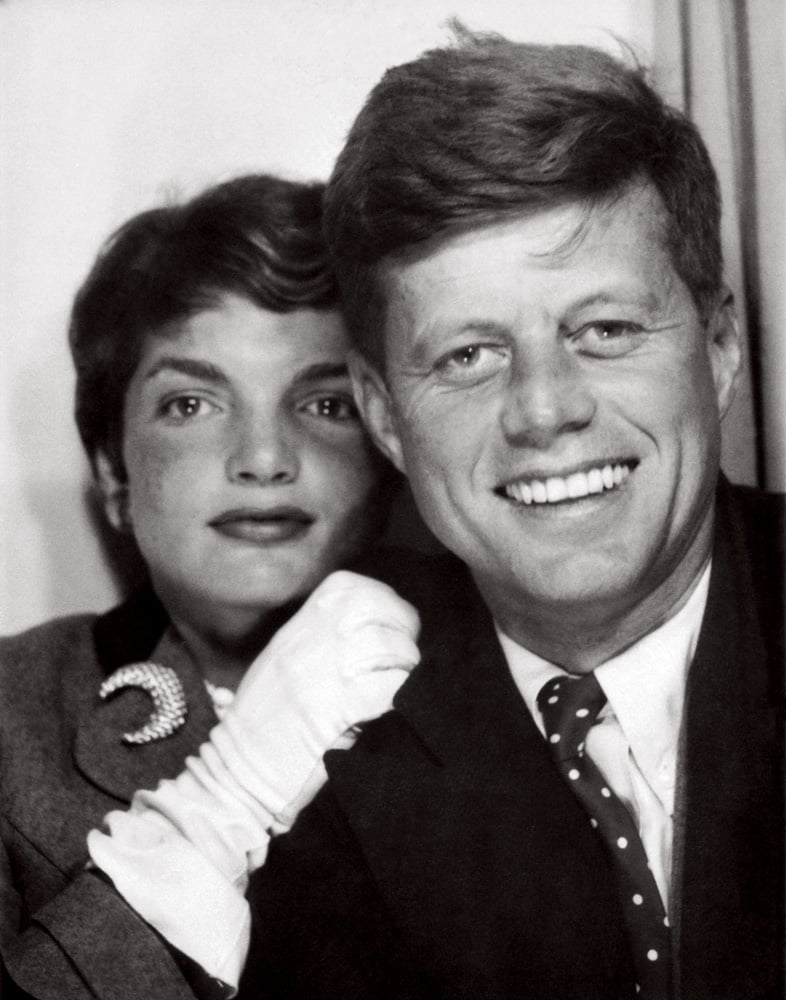 John F. Kennedy and Jacqueline Lee Bouvier in a photobooth (circa 1953). Courtesy of the John F. Kennedy Presidential Library and Museum