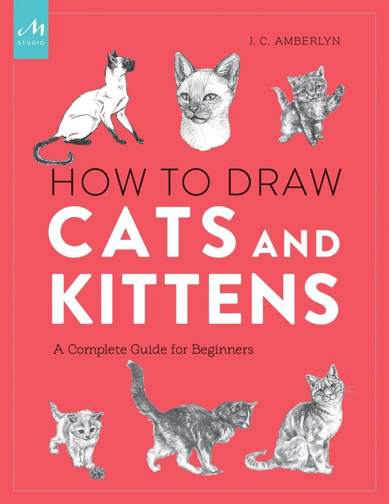 J. C. Amberlyn, <em>How to Draw Cats and Kittens: A Complete Guide for Beginners</em>, $14.41. Courtesy of Monacelli Press.