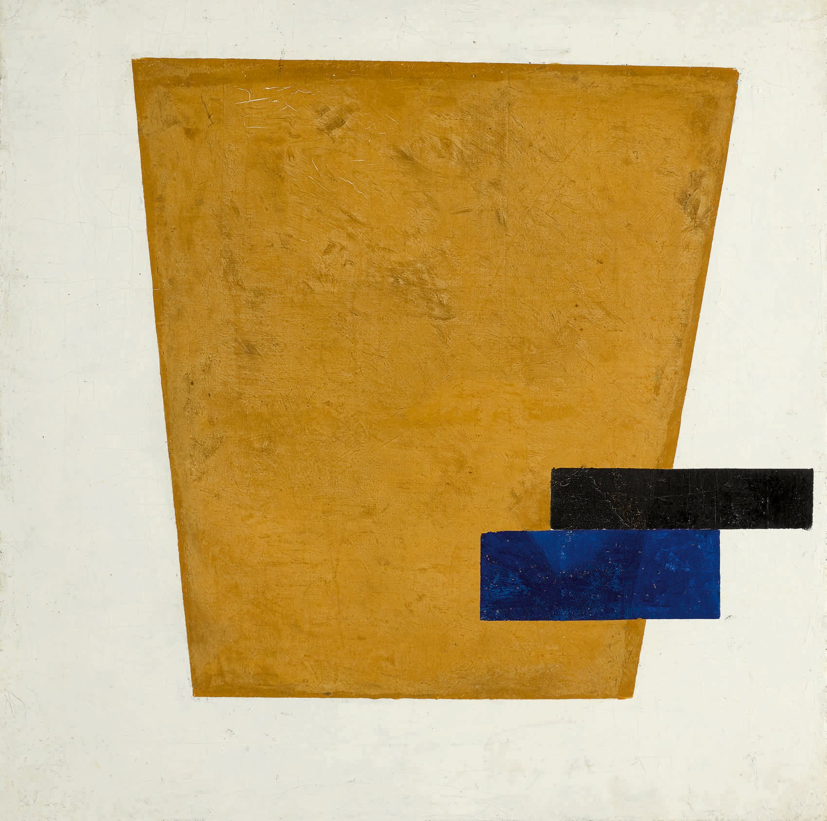 Kazimir Malevich, Suprematist Composition With Plane In Projection (1915). Image courtesy of Sotheby's.