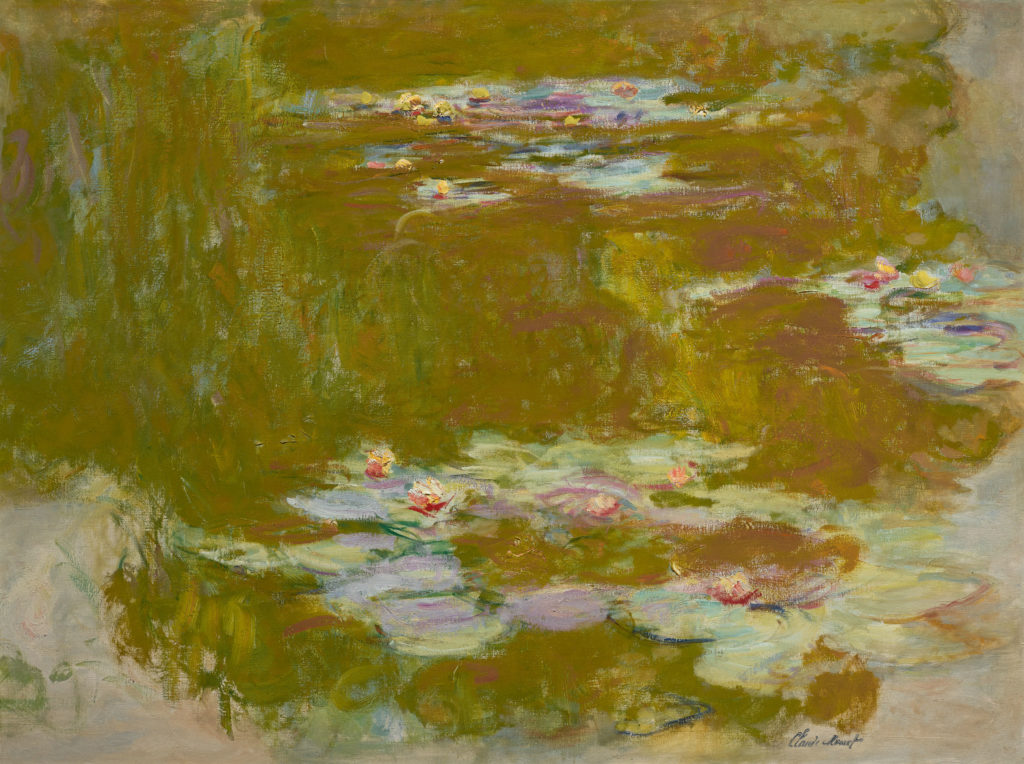 Claude Monet, Le Bassin Aux Nympheas (c. 1917–1920). Image courtesy of Sotheby's.