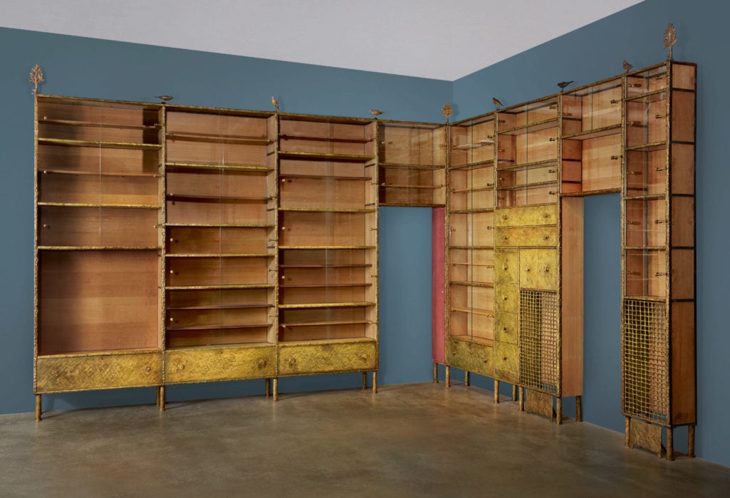Diego Giacometti, <i>Bibliothèque De L'île Saint-Louis</i> (1966-69. Courtesy Sotheby's.