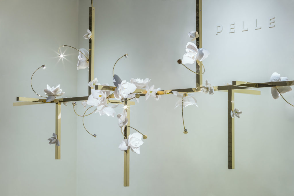 Pelle, Lure Chandelier. Courtesy of Pelle and photographer Eric Petschek. 
