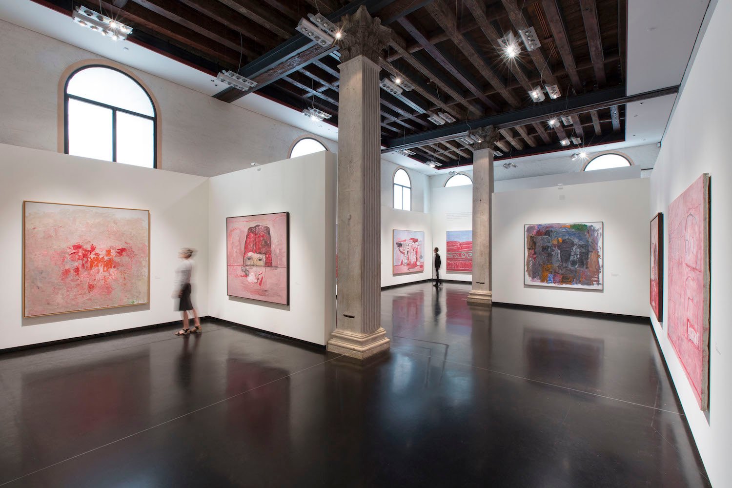 Installation view, Philip Guston and The Poets at Gallerie dell'Accademia, Venice. Photo Lorenzo Palmieri, ©The Estate of Philip Guston courtesy of the Estate, Gallerie dell'Accademia, and Hauser & Wirth.