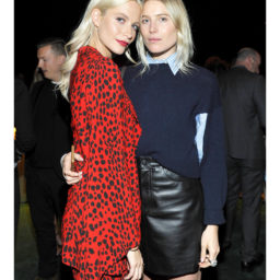 Models Poppy Delevingne and Dree Hemingway attend the Panthere de Cartier Party in LA at Milk Studios. Photo by Donato Sardella/Getty Images for Cartier.