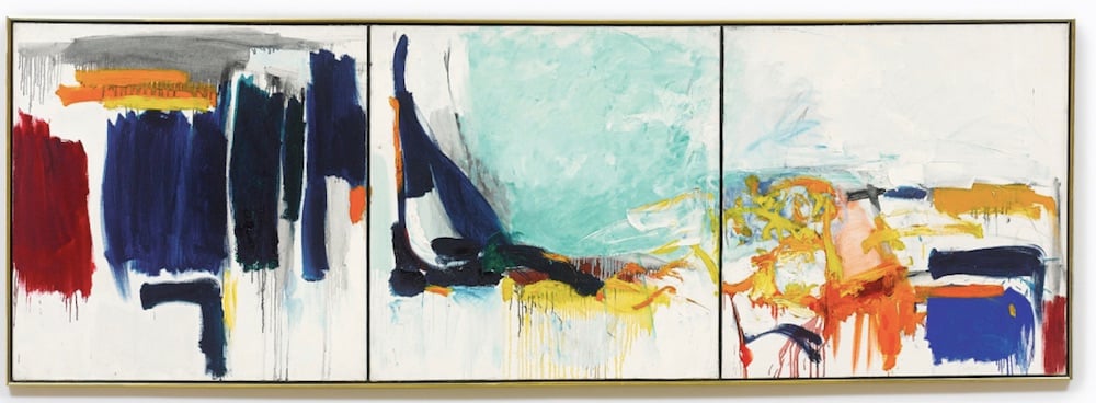Joan Mitchell, Three Seasons (1970-71). Courtesy Sotheby's.