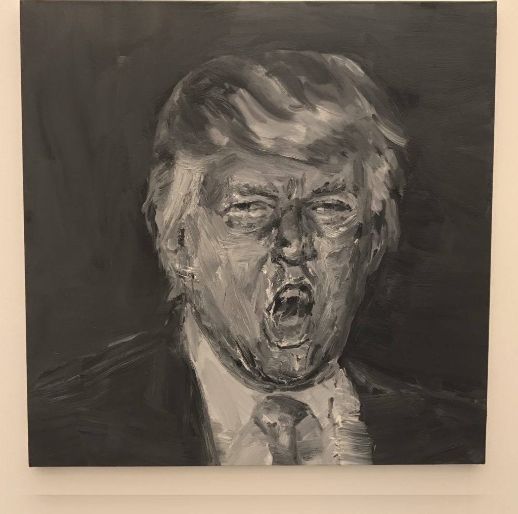 YAN PEI-MING President-Elect Trump, 2017 Galerie Thaddaeus Ropac (Paris)