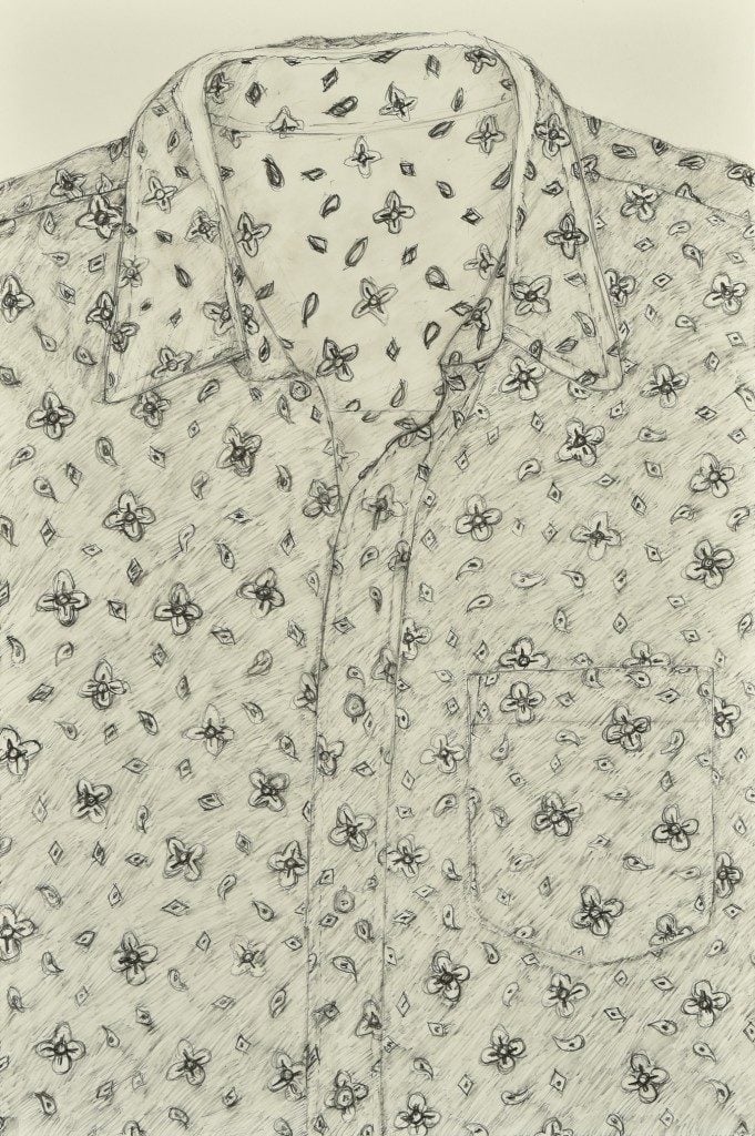 Paul Shore, <em>Clothes</eM> from the "Drawn Home" series. Courtesy of C.G. Boerner.