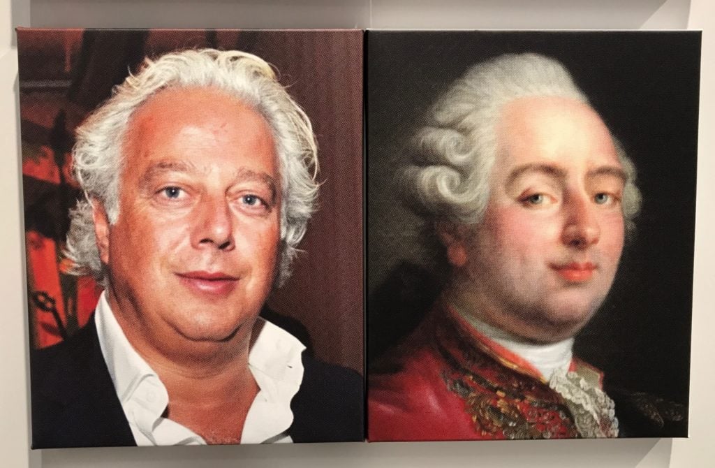 Art collector Aby Rosen and Louis XVI 