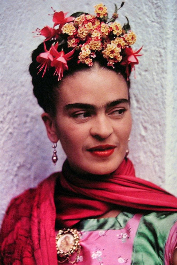 Nickolas Muray, Frida, Coyoacan (1938). This portrait was taken by Frida Kahlo's lover, Nickolas Murray. Courtesy of the Nickolas Muray Photo Archives.