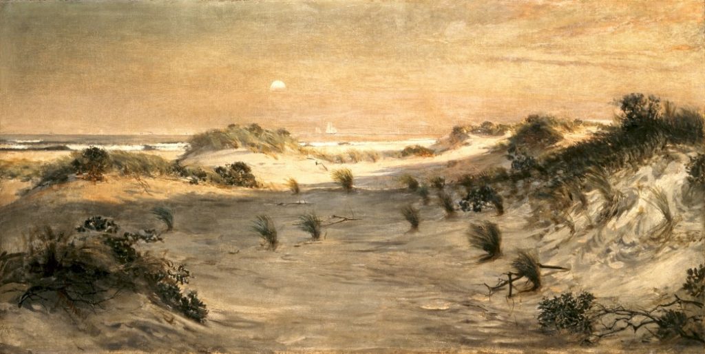 Henry Ossawa Tanner's Sand Dunes at Sunset (c. 1885). Gift of the White House Endowment Fund 1995.