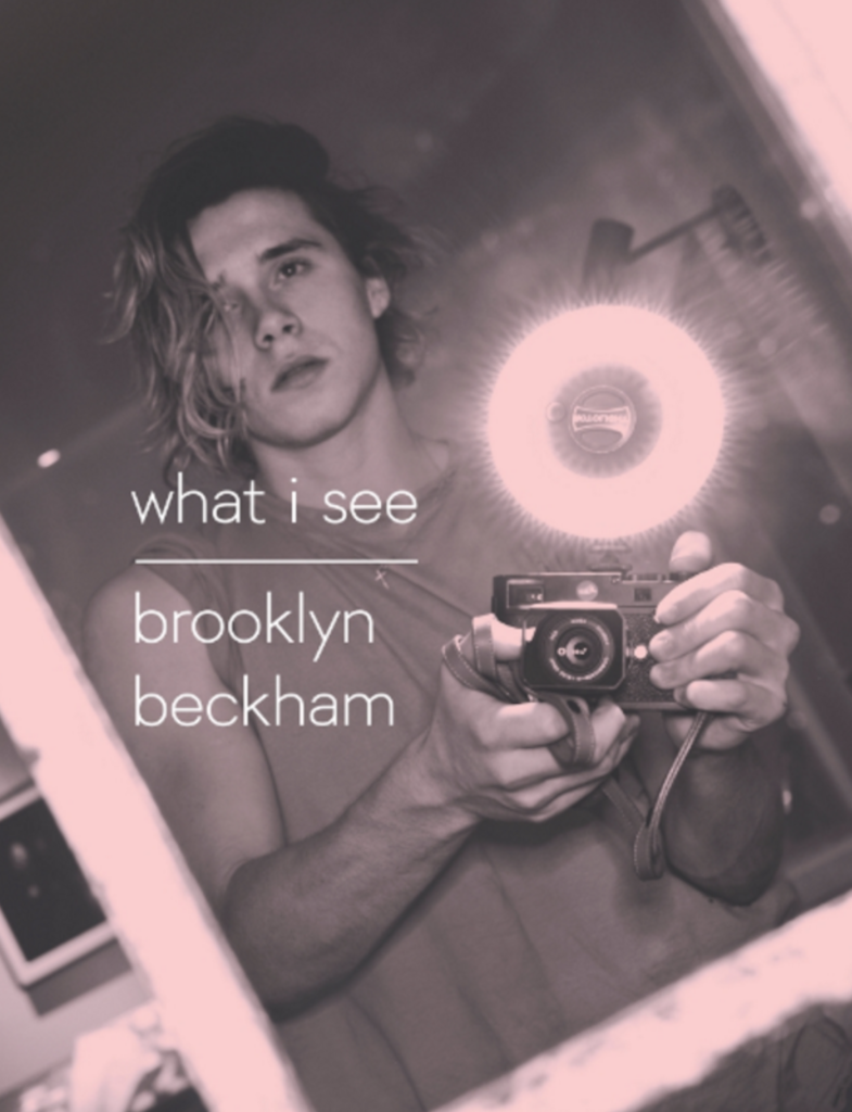 What I See Hardcover by Brooklyn Beckham. Courtesy of Penguin.