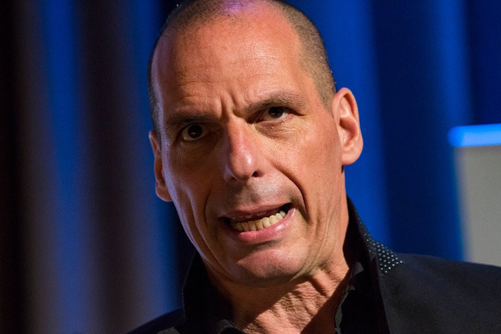 Yanis Varoufakis, former finance minister of Greece. Photo Jack Taylor/Getty Images.